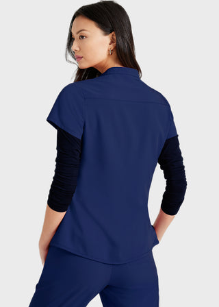 Barco Unify Women's Henley Tuck-In Scrub Top