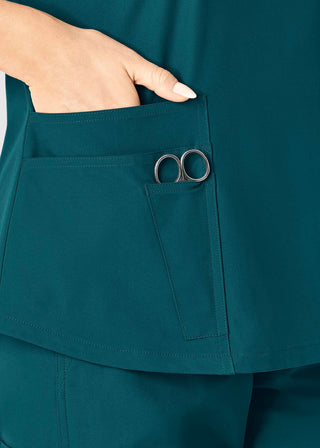 Carhartt Women's V-Neck 5 Pocket Scrub Top