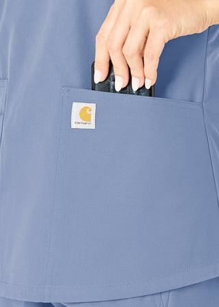 Carhartt Women's V-Neck 5 Pocket Scrub Top