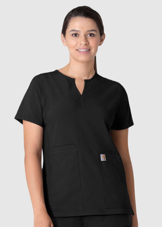 Carhartt Women's Notch Neck Tunic Scrub Top