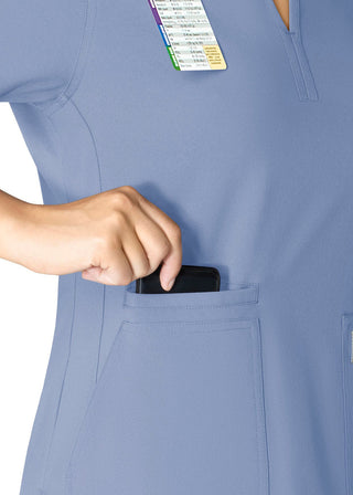 Carhartt Women's Notch Neck Tunic Scrub Top