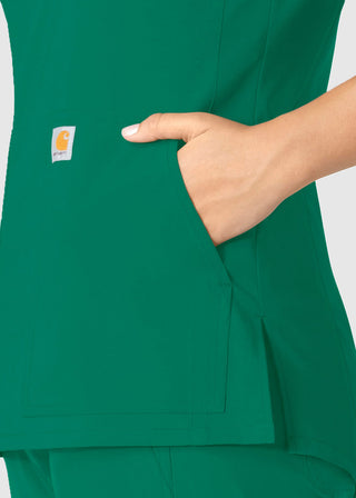 Carhartt Women's Notch Neck Tunic Scrub Top