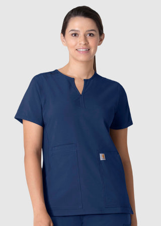 Carhartt Women's Notch Neck Tunic Scrub Top