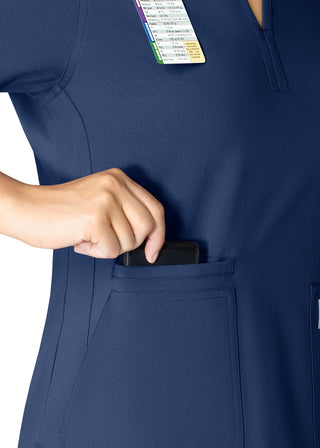 Carhartt Women's Notch Neck Tunic Scrub Top