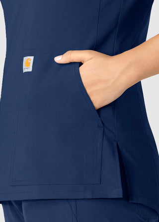Carhartt Women's Notch Neck Tunic Scrub Top