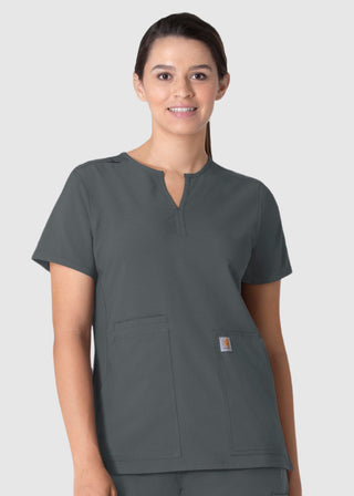 Carhartt Women's Notch Neck Tunic Scrub Top