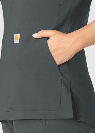 Carhartt Women's Notch Neck Tunic Scrub Top