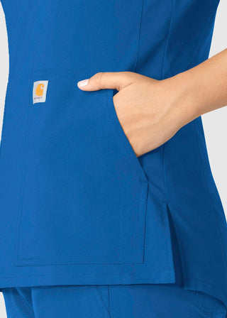 Carhartt Women's Notch Neck Tunic Scrub Top