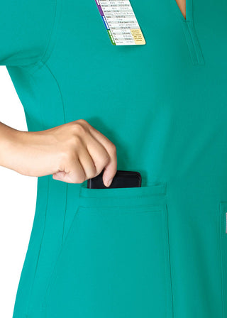 Carhartt Women's Notch Neck Tunic Scrub Top