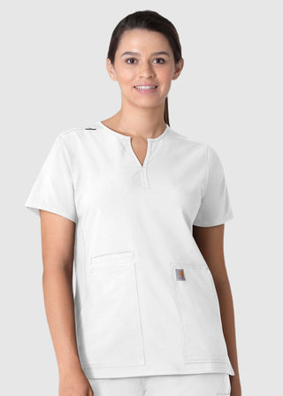 Carhartt Women's Notch Neck Tunic Scrub Top