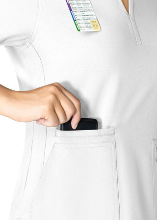 Carhartt Women's Notch Neck Tunic Scrub Top