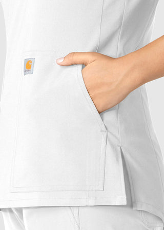 Carhartt Women's Notch Neck Tunic Scrub Top
