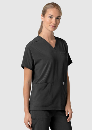 Carhartt Force Cross-Flex Women's Oversized V-Neck Scrub Top