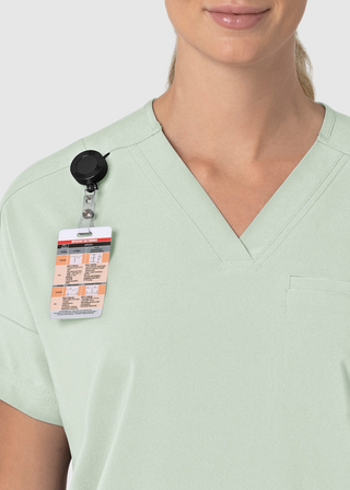 Carhartt Force Cross-Flex Women's Oversized V-Neck Scrub Top