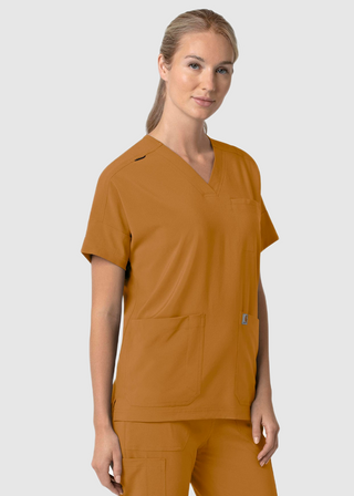 Carhartt Force Cross-Flex Women's Oversized V-Neck Scrub Top