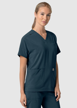 Carhartt Force Cross-Flex Women's Oversized V-Neck Scrub Top