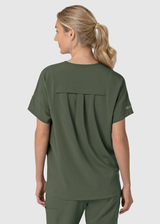 Carhartt Force Cross-Flex Women's Oversized V-Neck Scrub Top