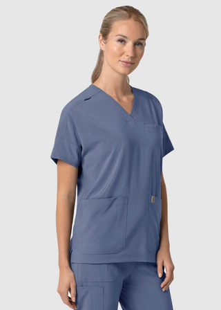 Carhartt Force Cross-Flex Women's Oversized V-Neck Scrub Top