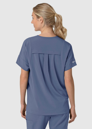Carhartt Force Cross-Flex Women's Oversized V-Neck Scrub Top