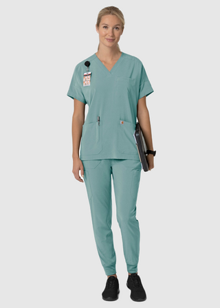 Carhartt Force Cross-Flex Women's Oversized V-Neck Scrub Top