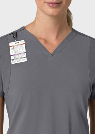 Carhartt Force Cross-Flex Women's Flex Panel V-Neck Scrub Top