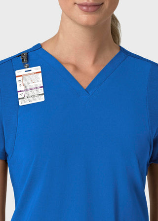 Carhartt Force Cross-Flex Women's Flex Panel V-Neck Scrub Top