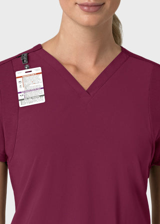Carhartt Force Cross-Flex Women's Flex Panel V-Neck Scrub Top