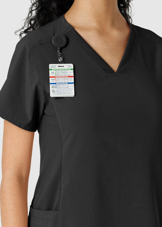 Carhartt Women's Knit Panel Scrub Top