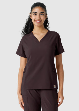 Carhartt Women's Knit Panel Scrub Top