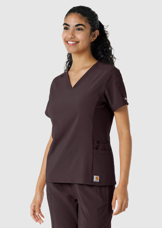 Carhartt Women's Knit Panel Scrub Top
