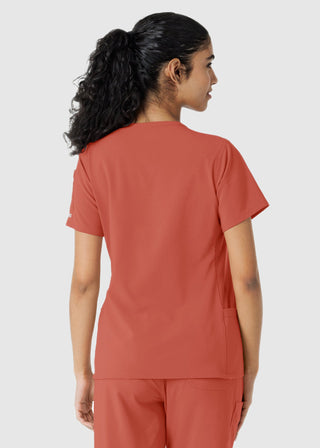 Carhartt Women's Knit Panel Scrub Top