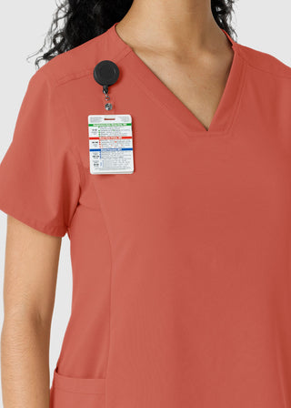 Carhartt Women's Knit Panel Scrub Top