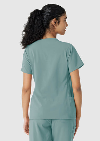 Carhartt Women's Knit Panel Scrub Top