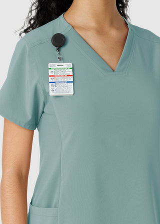 Carhartt Women's Knit Panel Scrub Top