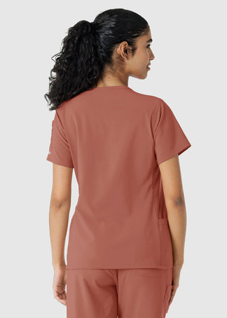 Carhartt Women's Knit Panel Scrub Top