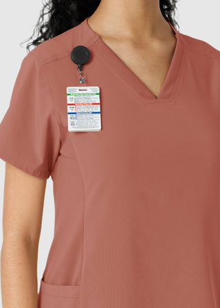 Carhartt Women's Knit Panel Scrub Top