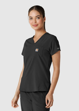 Carhartt Force Cross-Flex Women's Tuck-In Scrub Top