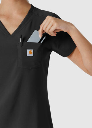 Carhartt Force Cross-Flex Women's Tuck-In Scrub Top