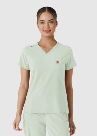 Carhartt Force Cross-Flex Women's Tuck-In Scrub Top