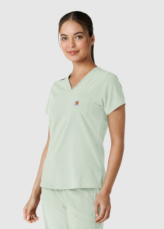 Carhartt Force Cross-Flex Women's Tuck-In Scrub Top