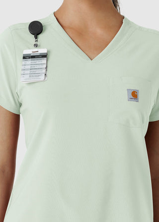 Carhartt Force Cross-Flex Women's Tuck-In Scrub Top