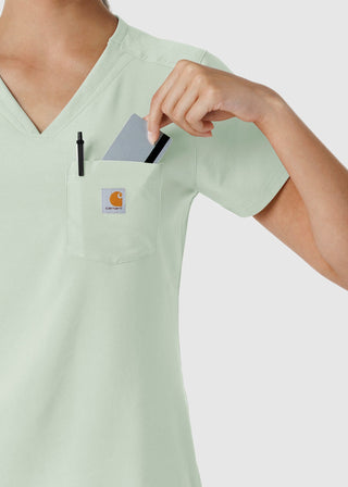 Carhartt Force Cross-Flex Women's Tuck-In Scrub Top