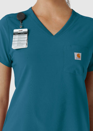 Carhartt Force Cross-Flex Women's Tuck-In Scrub Top