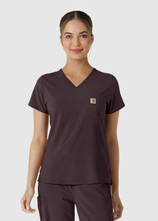 Carhartt Force Cross-Flex Women's Tuck-In Scrub Top