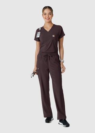 Carhartt Force Cross-Flex Women's Tuck-In Scrub Top