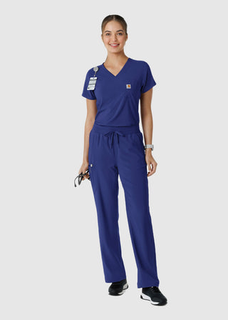 Carhartt Force Cross-Flex Women's Tuck-In Scrub Top