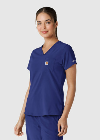 Carhartt Force Cross-Flex Women's Tuck-In Scrub Top