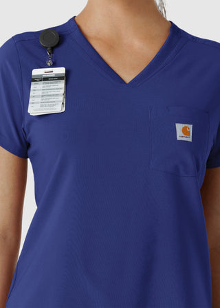 Carhartt Force Cross-Flex Women's Tuck-In Scrub Top