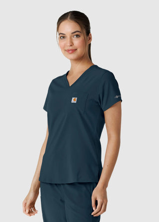 Carhartt Force Cross-Flex Women's Tuck-In Scrub Top