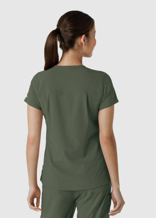 Carhartt Force Cross-Flex Women's Tuck-In Scrub Top